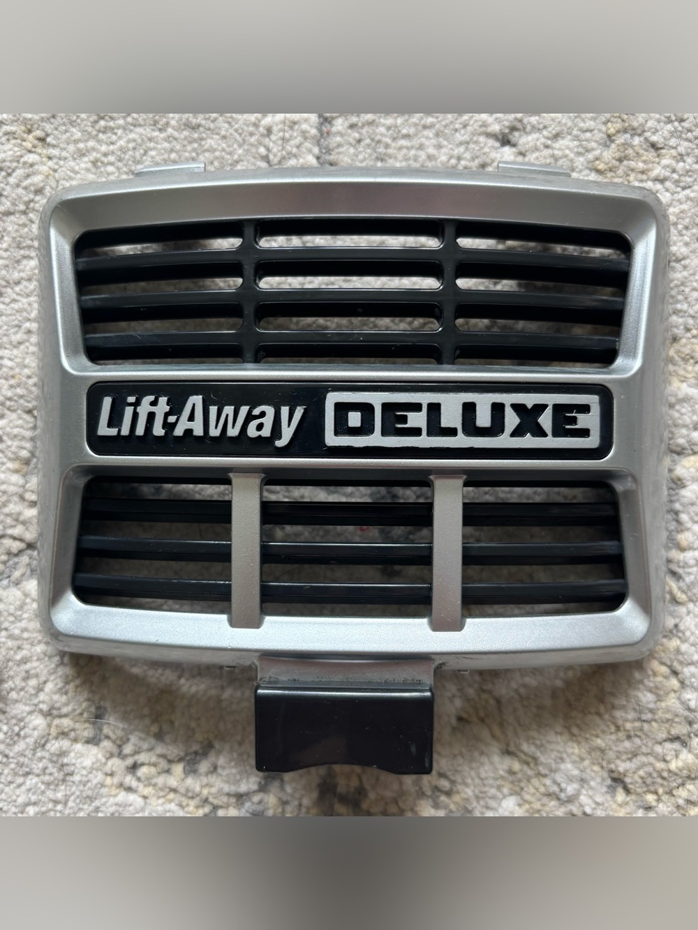 Shark NV360 Lift-Away Deluxe Front HEPA Filter Cover Door Grill Gray Black OEM